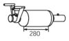 DINEX 56345 Soot/Particulate Filter, exhaust system